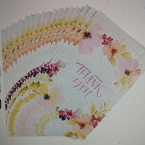 Teqooa Floral Thank You Poly Mailers (6)